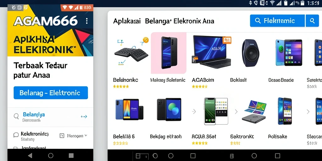 Tampilan antarmuka AGAM66 yang modern dan fungsional.
