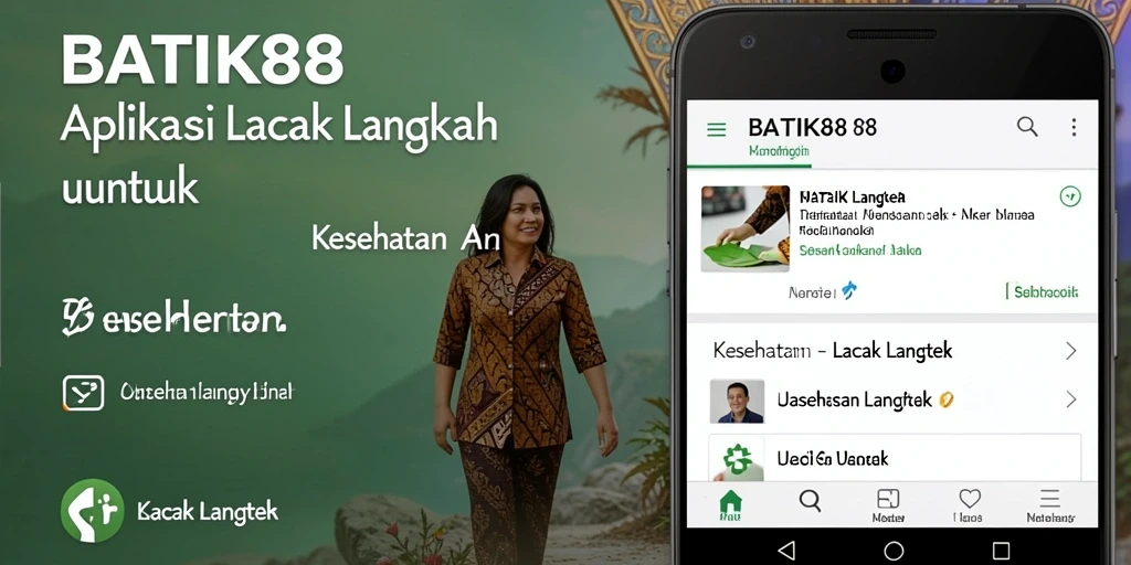 Antarmuka utama BATIK88 menampilkan fungsi pelacakan langkah yang jelas dan informatif.