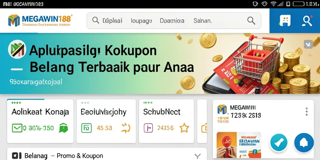 Tampilan antarmuka MEGAWIN188 untuk promo belanja.